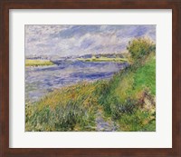 The Banks of the Seine, Champrosay, 1876 Fine Art Print