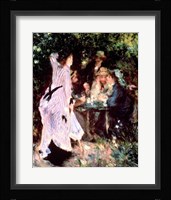 Under the Trees of the Moulin de la Galette, 1875 Fine Art Print