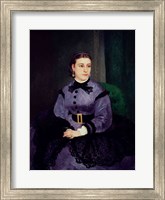 Portrait of Mademoiselle Sicot, 1865 Fine Art Print