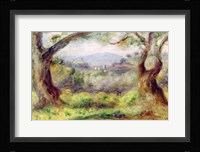 Landscape at Les Collettes, 1910 Framed Print