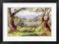 Landscape at Les Collettes, 1910 Framed Print