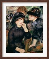 Girls in Black, 1881-82 Fine Art Print