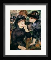 Girls in Black, 1881-82 Fine Art Print
