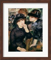 Girls in Black, 1881-82 Fine Art Print