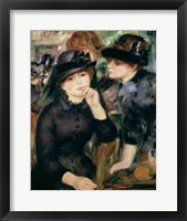 Girls in Black, 1881-82 Fine Art Print