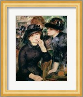 Girls in Black, 1881-82 Fine Art Print