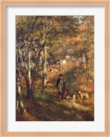 Jules Le Coeur in the Forest of Fontainebleau, 1866 Fine Art Print
