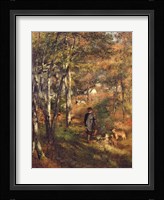 Jules Le Coeur in the Forest of Fontainebleau, 1866 Fine Art Print
