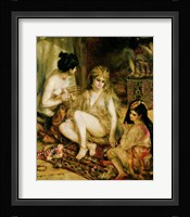 Parisian women dressed as Algerians, 1872 Fine Art Print