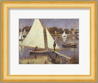 The Seine at Argenteuil, 1874 Fine Art Print