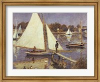 The Seine at Argenteuil, 1874 Fine Art Print