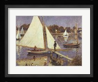 The Seine at Argenteuil, 1874 Fine Art Print
