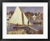 The Seine at Argenteuil, 1874 Fine Art Print