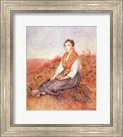 Woman with a bundle of firewood, c.1882 Fine Art Print