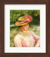 The Straw Hat, 1895 Fine Art Print