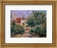 Renoir's house at Essoyes, 1906 Fine Art Print