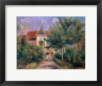 Renoir's house at Essoyes, 1906 Fine Art Print