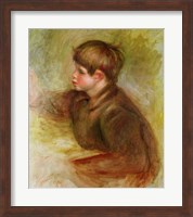 Portrait of Coco painting, c.1910-12 Fine Art Print