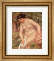 Bather drying herself, 1895 Fine Art Print