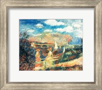 The banks of the Seine at Argenteuil, 1880 Fine Art Print