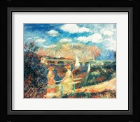 The banks of the Seine at Argenteuil, 1880 Fine Art Print