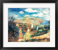 The banks of the Seine at Argenteuil, 1880 Fine Art Print