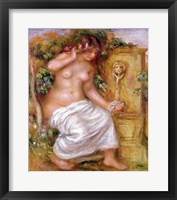 The Bather at the Fountain, 1914 Fine Art Print