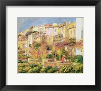 Terrace in Cagnes, 1905 Fine Art Print