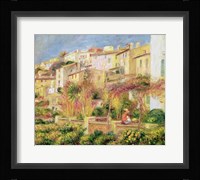 Terrace in Cagnes, 1905 Fine Art Print