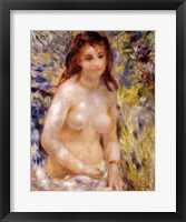 Study, Torso, effect of sunlight Fine Art Print