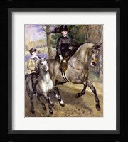 Horsewoman in the Bois de Boulogne, 1873 Fine Art Print
