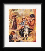 In the Luxembourg Gardens, 1883 Fine Art Print