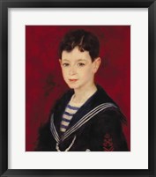 Portrait of Fernand Halphen Fine Art Print