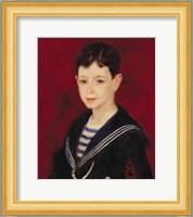 Portrait of Fernand Halphen Fine Art Print