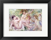 Study for the Large Bathers, 1885-1901 Fine Art Print