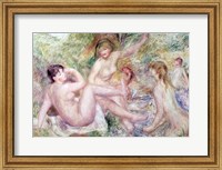 Study for the Large Bathers, 1885-1901 Fine Art Print