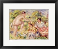 Young Girls in the Countryside, 1916 Fine Art Print