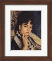 Portrait of Madame Alphonse Daudet Fine Art Print