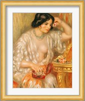 Gabrielle with Jewellery, 1910 Fine Art Print