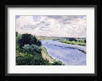 Barges on the Seine, c.1869 Fine Art Print