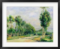 The Road to Versailles at Louveciennes Fine Art Print