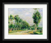The Road to Versailles at Louveciennes Fine Art Print