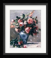 Vase of Roses Fine Art Print