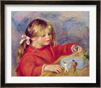 Claude Renoir at play, c.1905 Fine Art Print