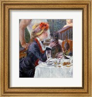 The Luncheon of the Boating Party, 1881 - close up Fine Art Print