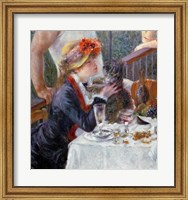 The Luncheon of the Boating Party, 1881 - close up Fine Art Print