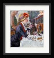 The Luncheon of the Boating Party, 1881 - close up Fine Art Print