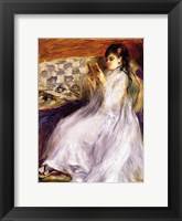 Young Woman Reading, c.1873 Fine Art Print