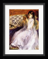 Young Woman Reading, c.1873 Fine Art Print