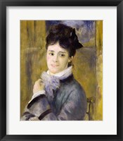 Portrait of Madame Claude Monet Fine Art Print